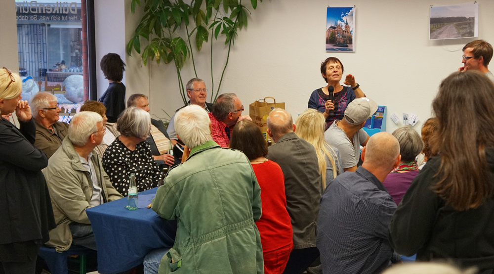 Berichtete von ihren Radtouren im Dülkener Umland: Lilli Rieger Grab