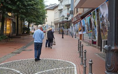 Lieblingsplätze und Kunst im Schaufenster