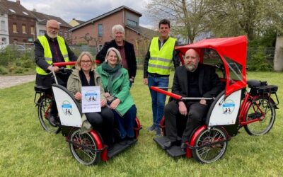 Mit der Rikscha durch Dülken